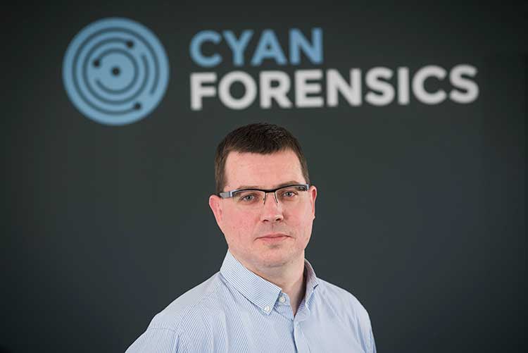Cyan Forensics’ Co-Founder and CEO, Ian Stevenson