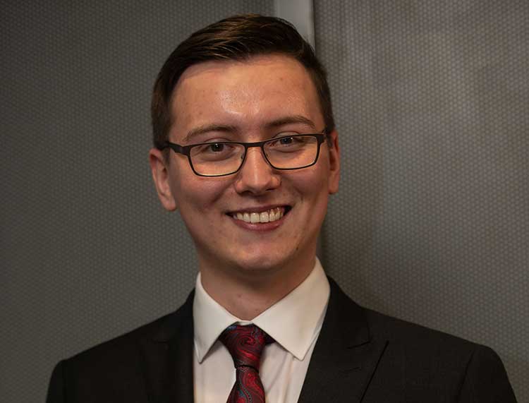 Stuart Adams has been named Young Software Engineer of the Year 2019