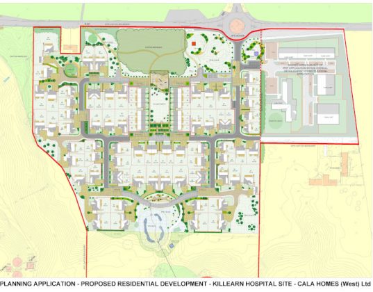 CALA Homes West Proposed Site Plan For Killearn Development 537x420 