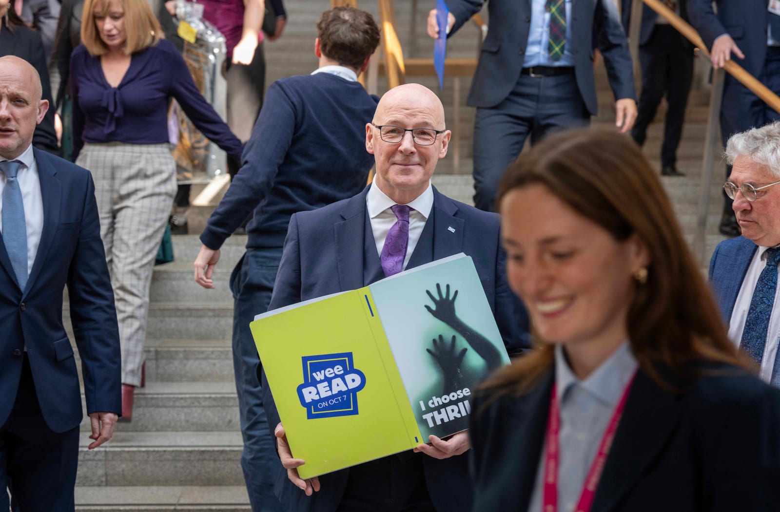 John Swinney, First Minister of Scotland (Credit: Wee Read)